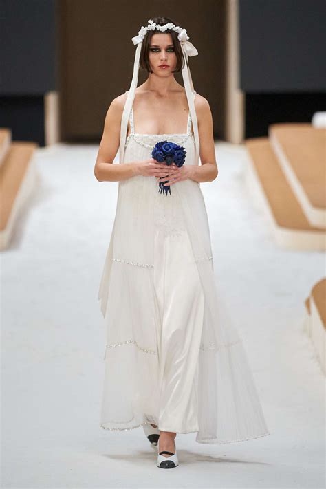 chanel wedding dress 2022|THE BRIDE FALL.